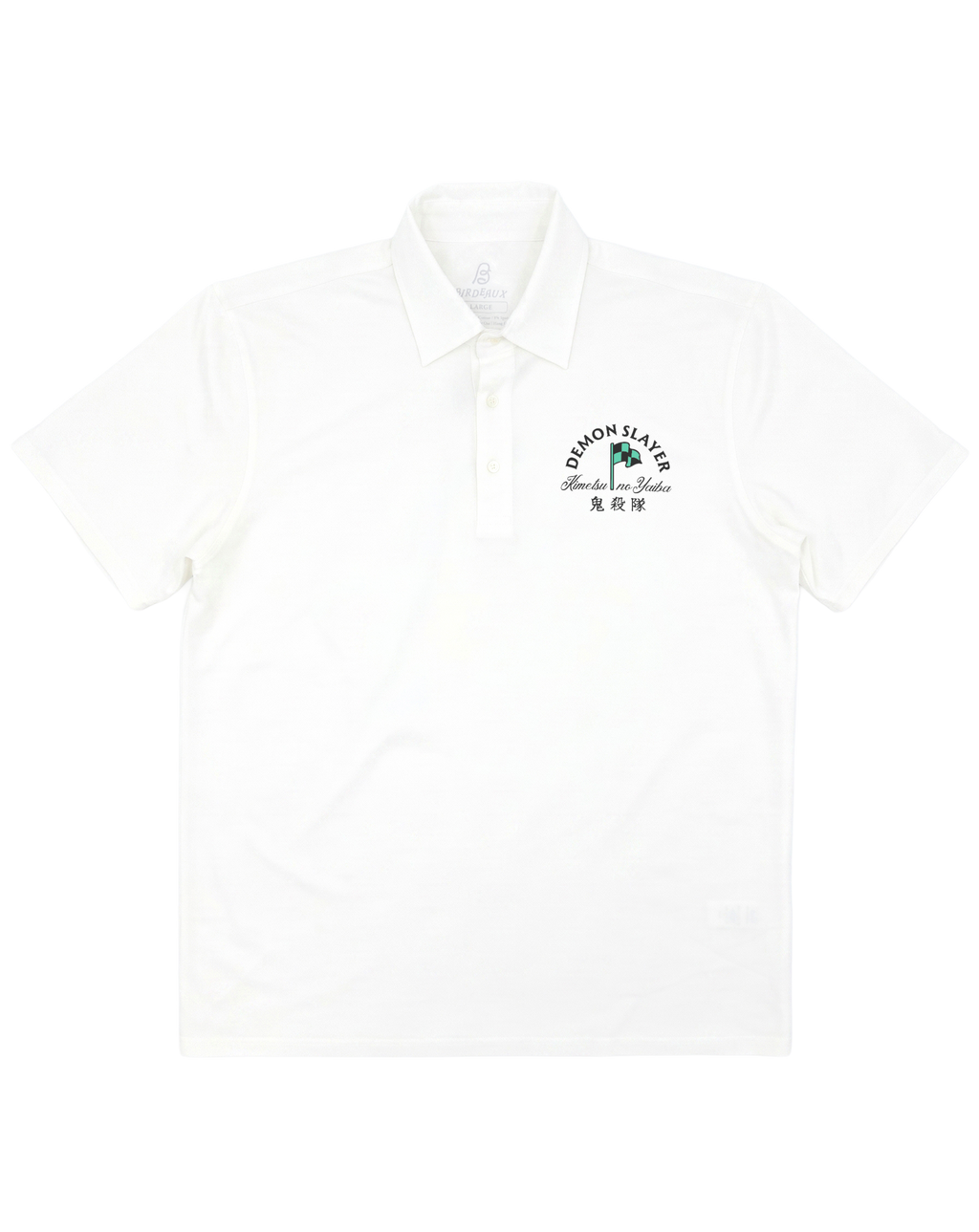 Birdeaux x Demon Slayer Tanjiro Flagstick Player Polo