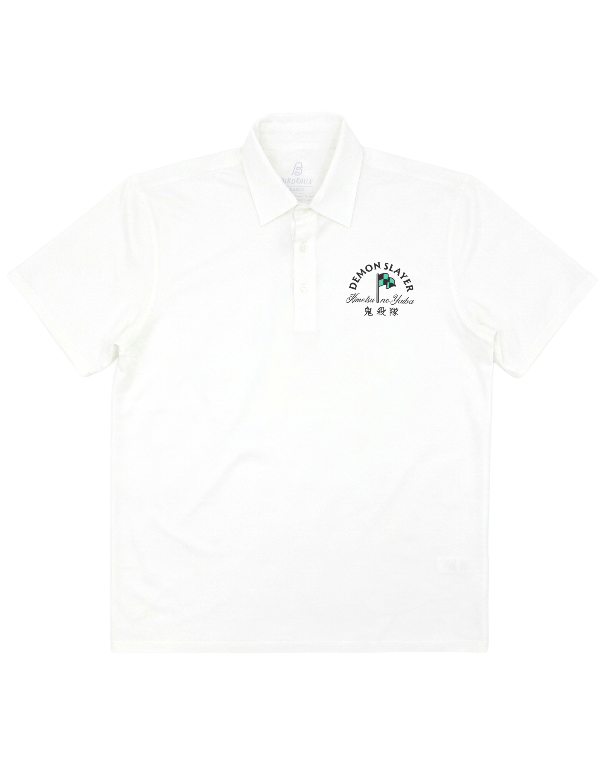 Birdeaux x Demon Slayer Tanjiro Flagstick Player Polo