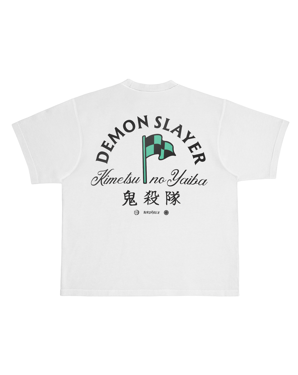 Birdeaux x Demon Slayer Tanjiro Flagstick Oversized Heavyweight Tee [PRE-ORDER]