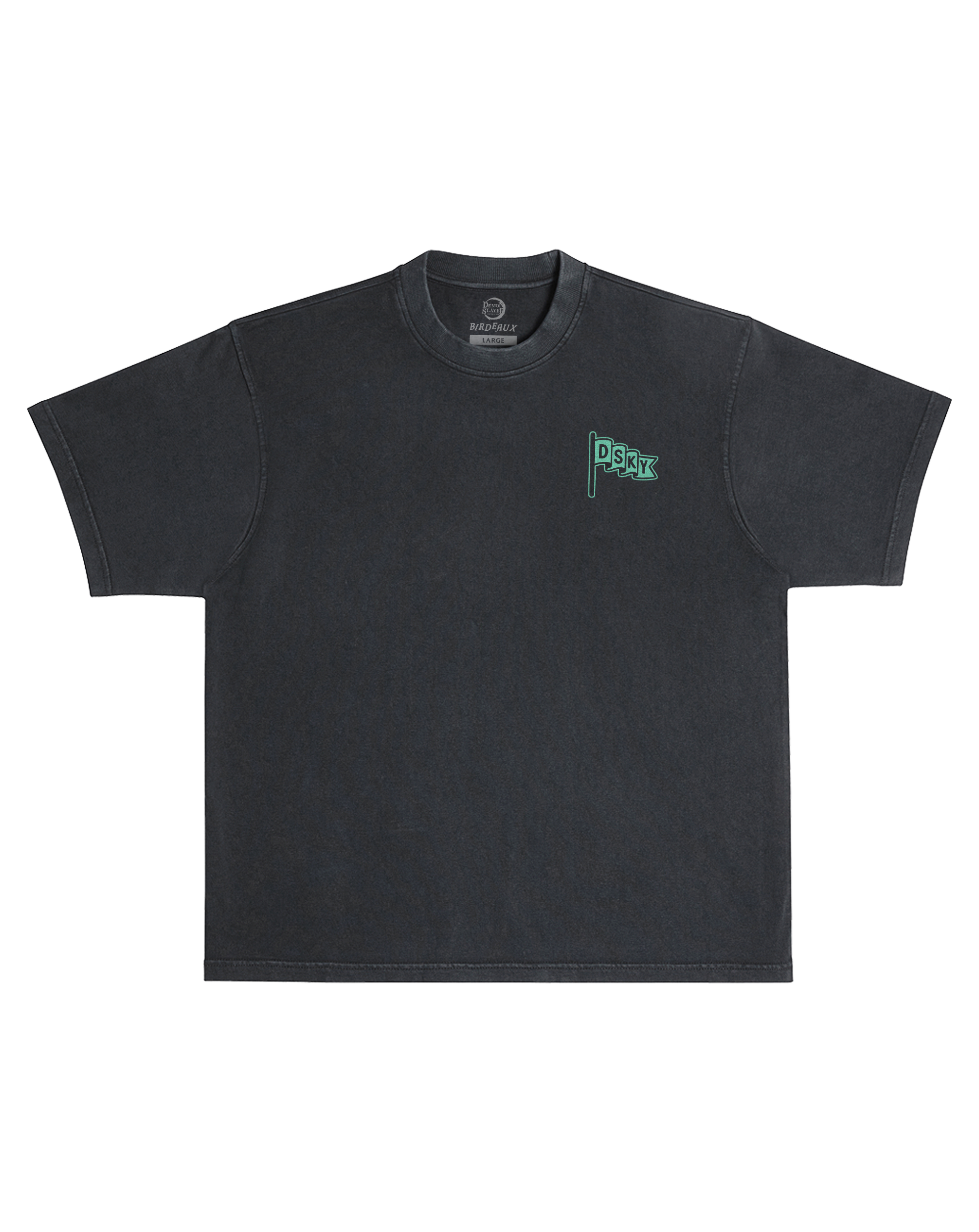 Birdeaux x Demon Slayer Tanjiro Oversized Heavyweight Tee [PRE-ORDER]