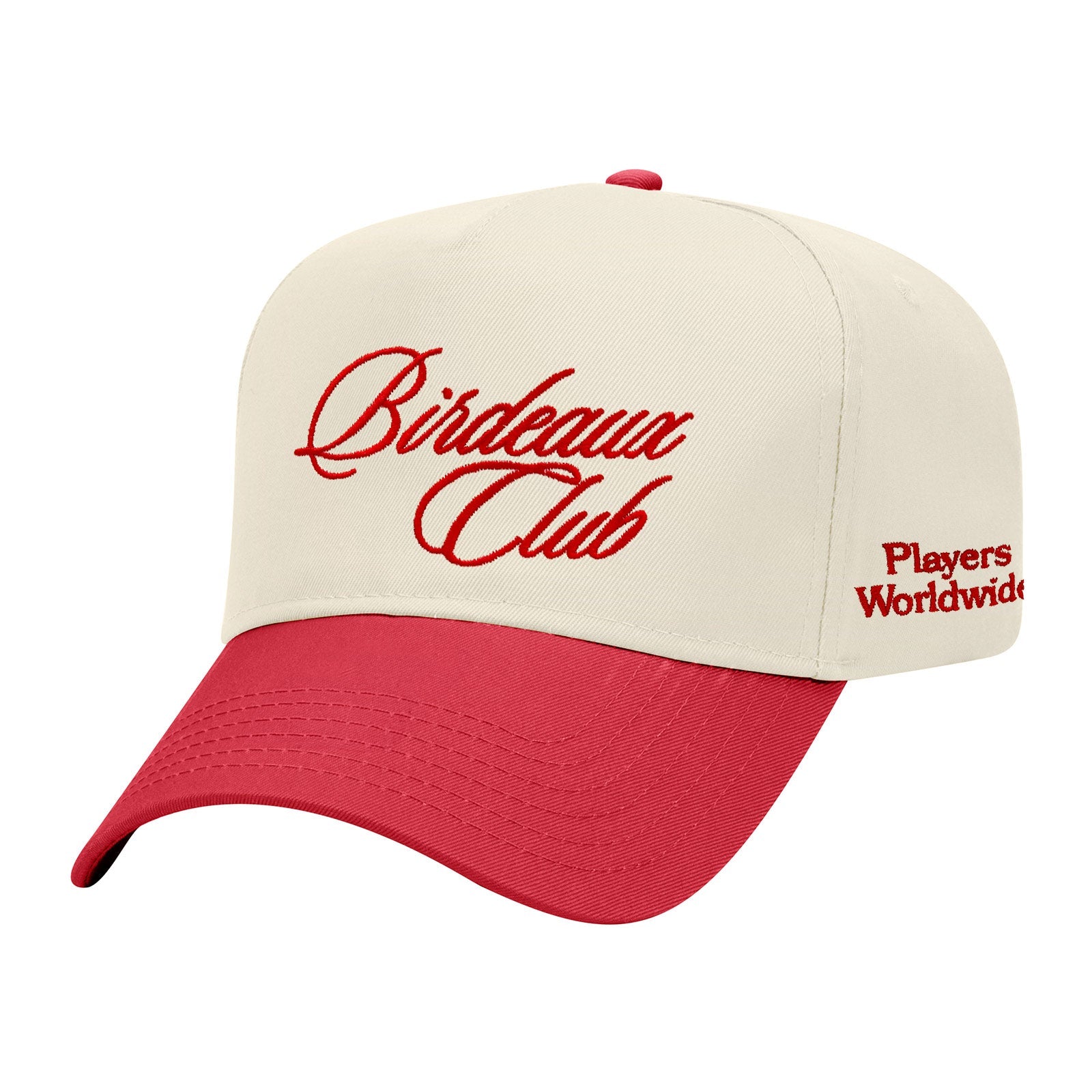 Birdeaux Club Script Two Tone Golf Hat