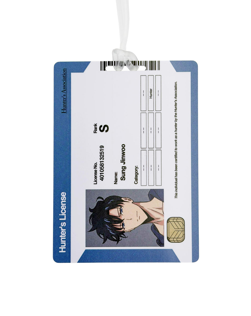 Solo Leveling Golf Bag Tag