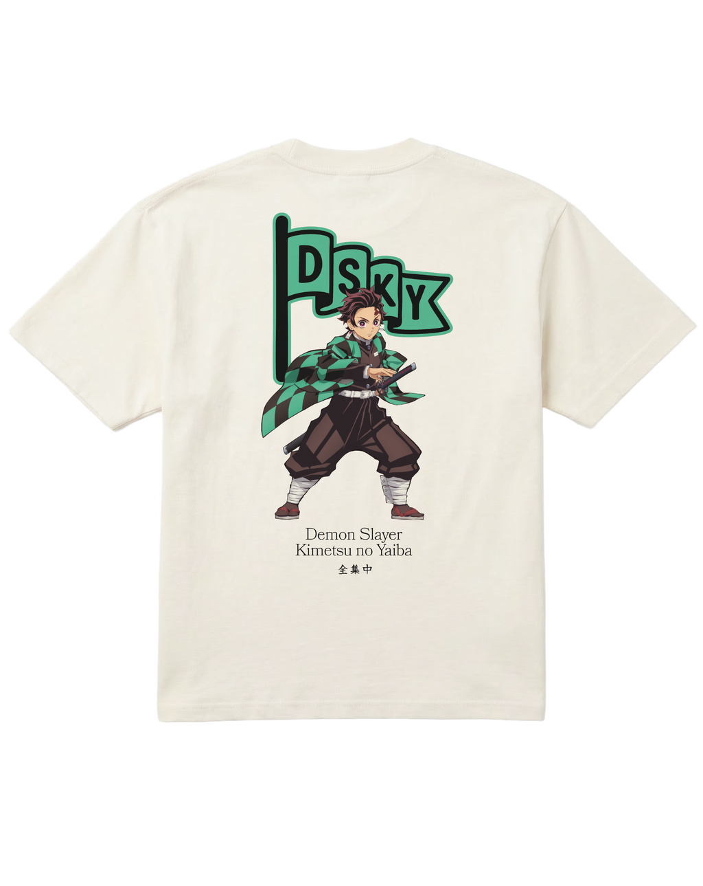 Birdeaux x Demon Slayer Tanjiro Heavyweight Tee